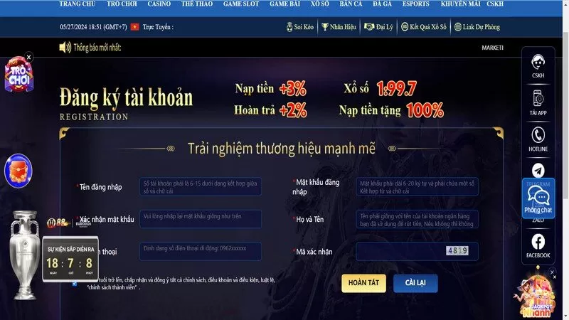 Các bước đăng nhập tại trang game đơn giản chỉ 1 phút Các bước đăng nhập tại trang game đơn giản chỉ 1 phút