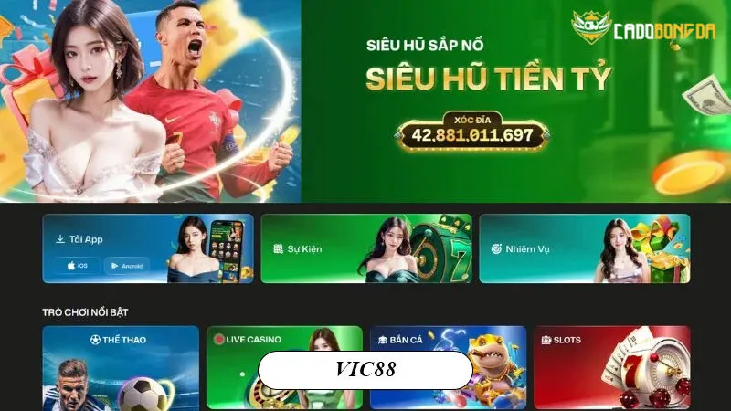 Vic88 xứng đáng là địa điểm cá cược dành cho bet thủ Việt